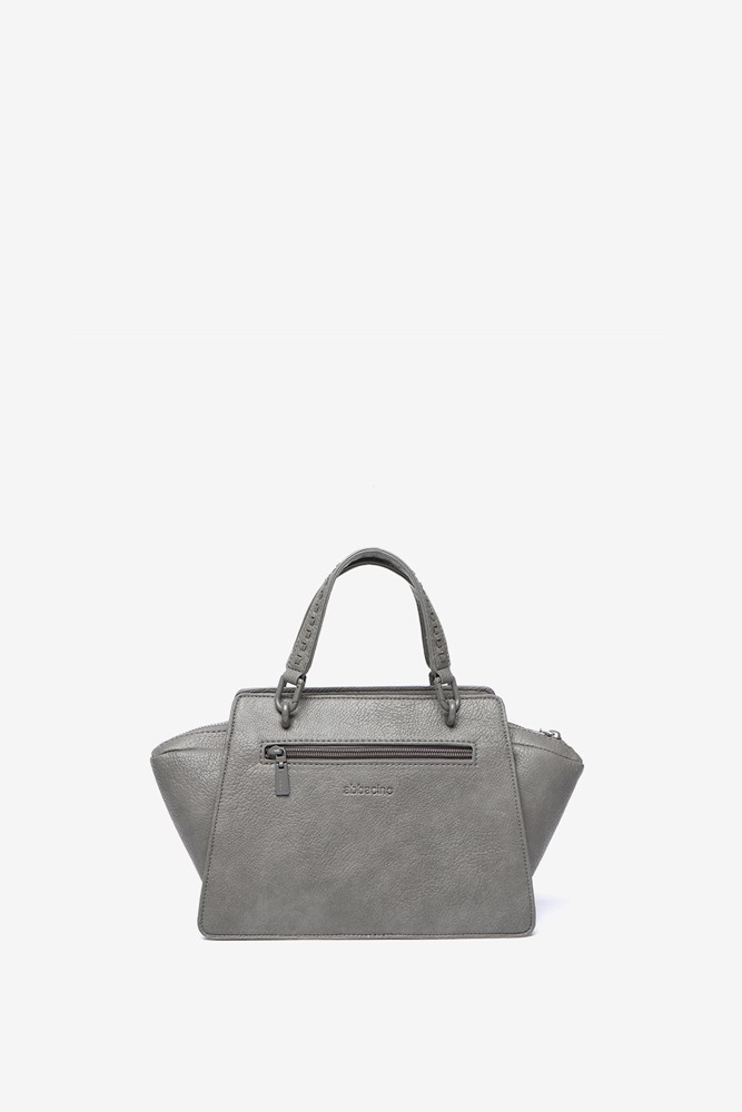 Abbacino Bolso de mano pequeño en materiales reciclados gris Descuento