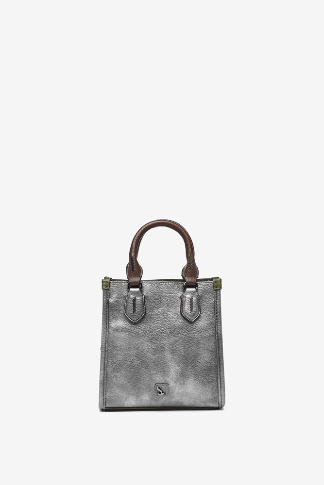 Abbacino Bolso de mano pequeño en plateado Envío gratis