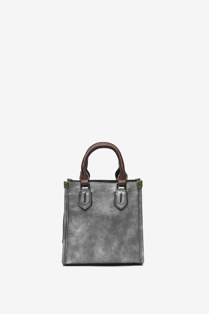 Abbacino Bolso de mano pequeño en plateado Envío gratis