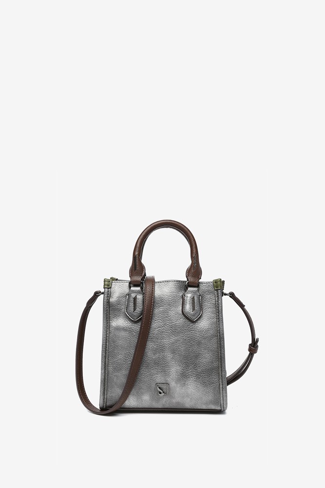 Abbacino Bolso de mano pequeño en plateado Envío gratis