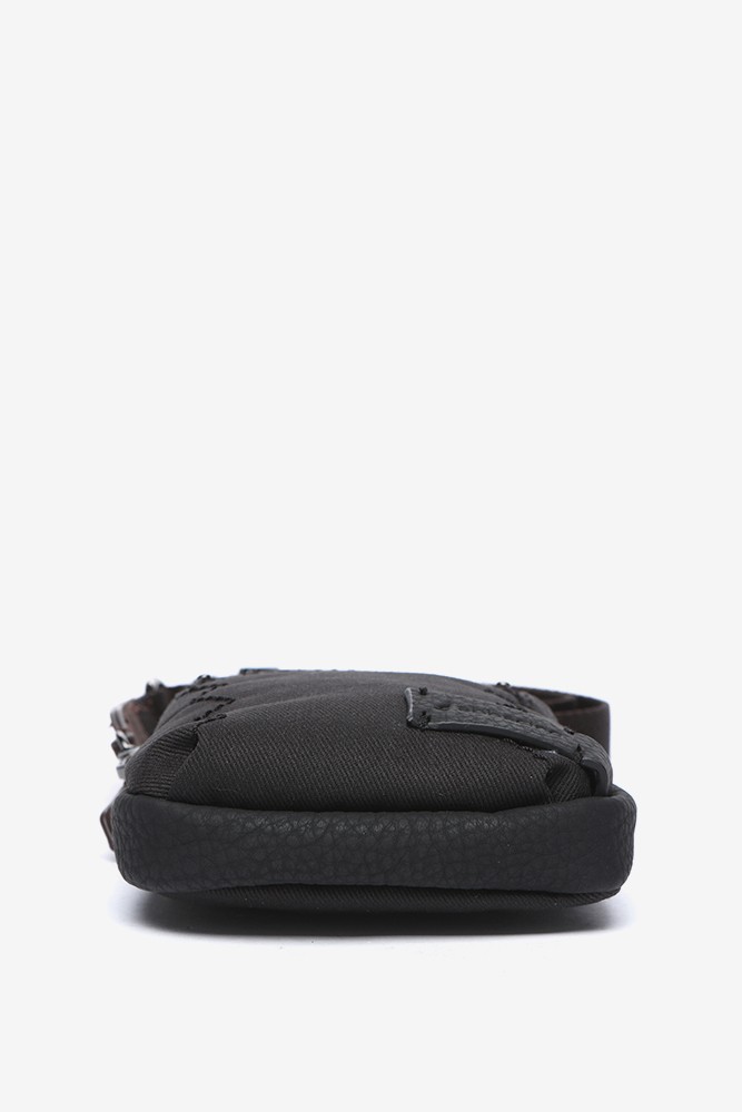 Abbacino Bolso para el móvil en materiales reciclados negro ÚLTIMAS EDICIONES