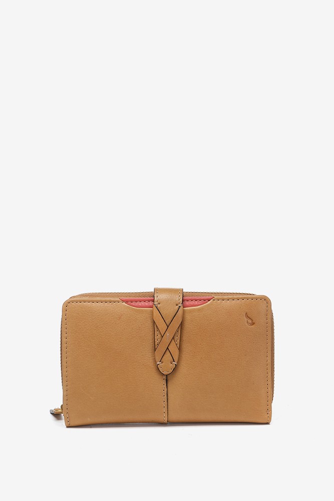 Abbacino Cartera mediana en piel cognac 2025