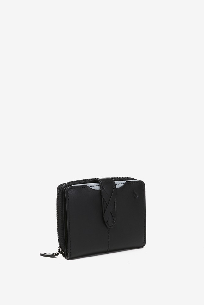 Abbacino Cartera pequeña en piel negra