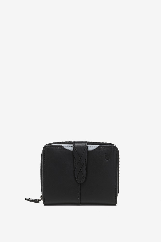 Abbacino Cartera pequeña en piel negra Outlet