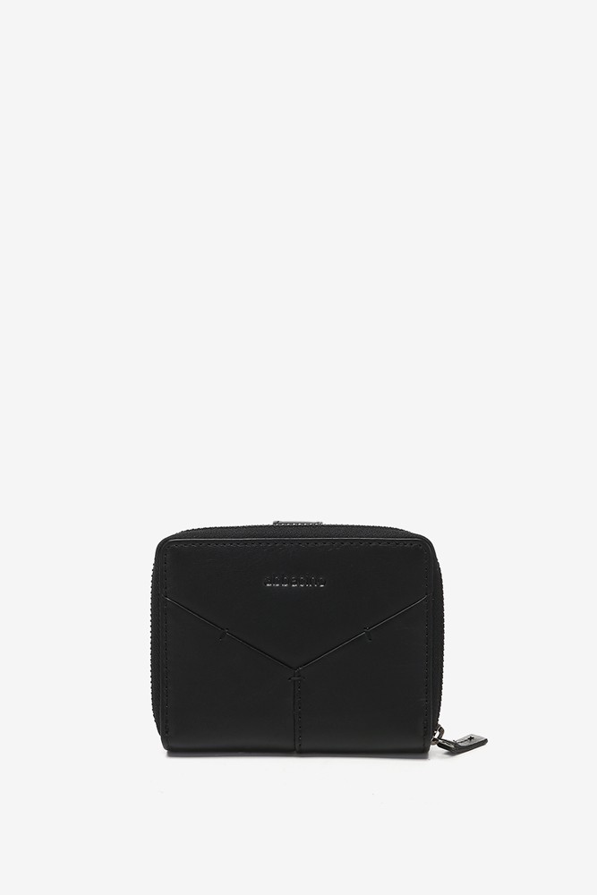 Abbacino Cartera pequeña en piel negra Outlet