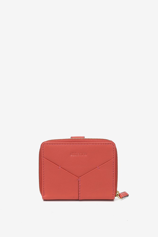 Abbacino Cartera pequeña en piel coral Rebajas