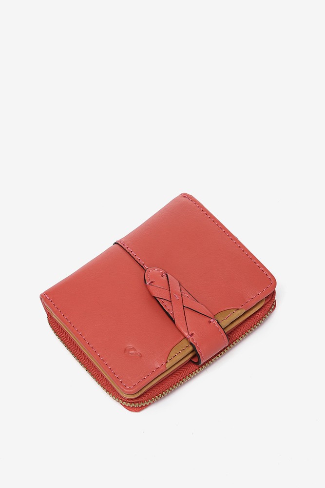 Abbacino Cartera pequeña en piel coral Rebajas