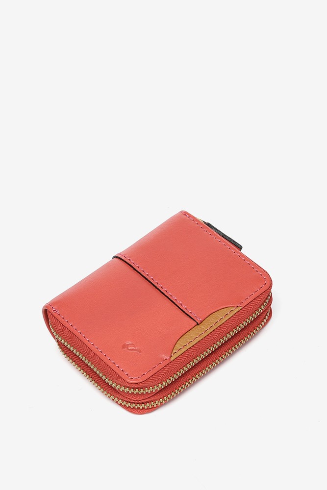 Abbacino Cartera pequeña en piel coral En oferta