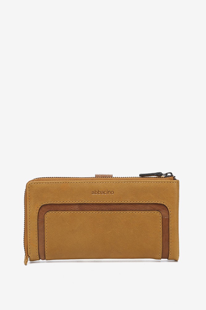 Abbacino Cartera grande en piel ámbar Rebajas baratas