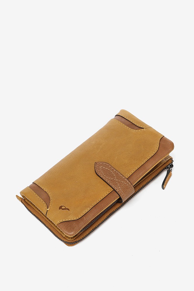 Abbacino Cartera grande en piel ámbar Rebajas baratas