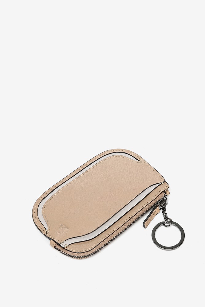 Abbacino Tarjetero en piel camel Mejor oferta