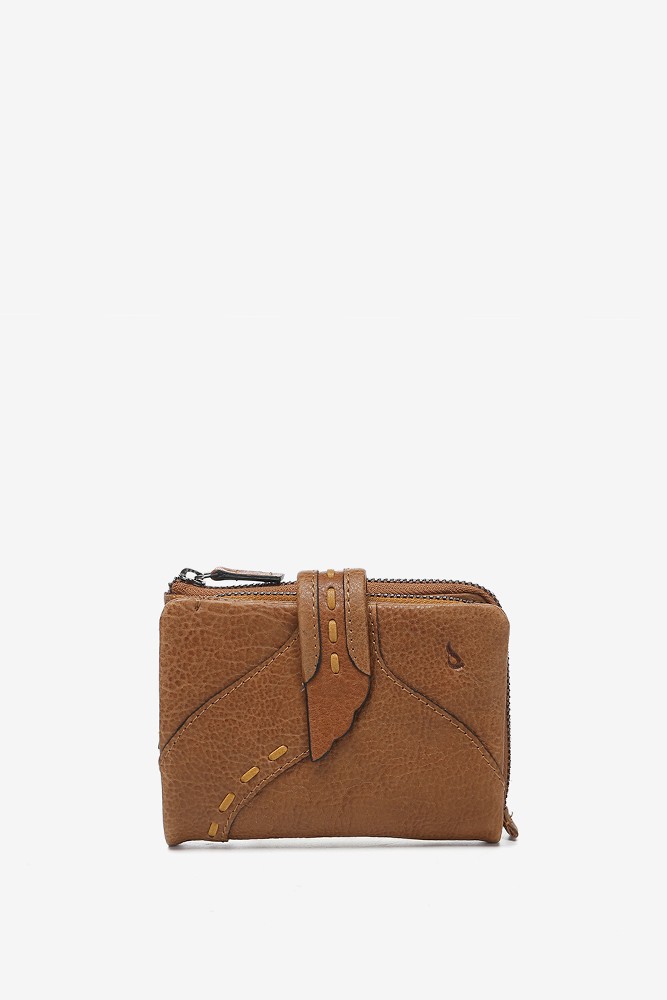 Abbacino Cartera pequeña en piel cognac Últimos 2 días