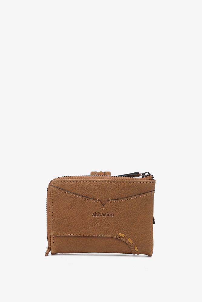 Abbacino Cartera pequeña en piel cognac Últimos 2 días