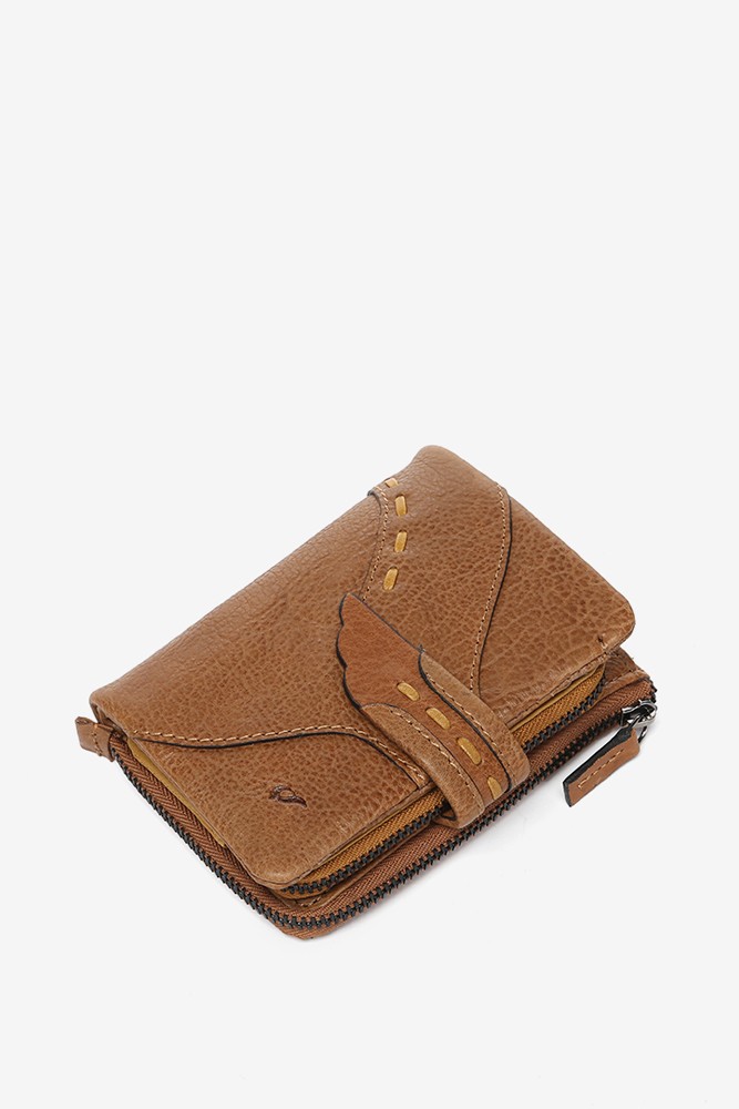 Abbacino Cartera pequeña en piel cognac Últimos 2 días