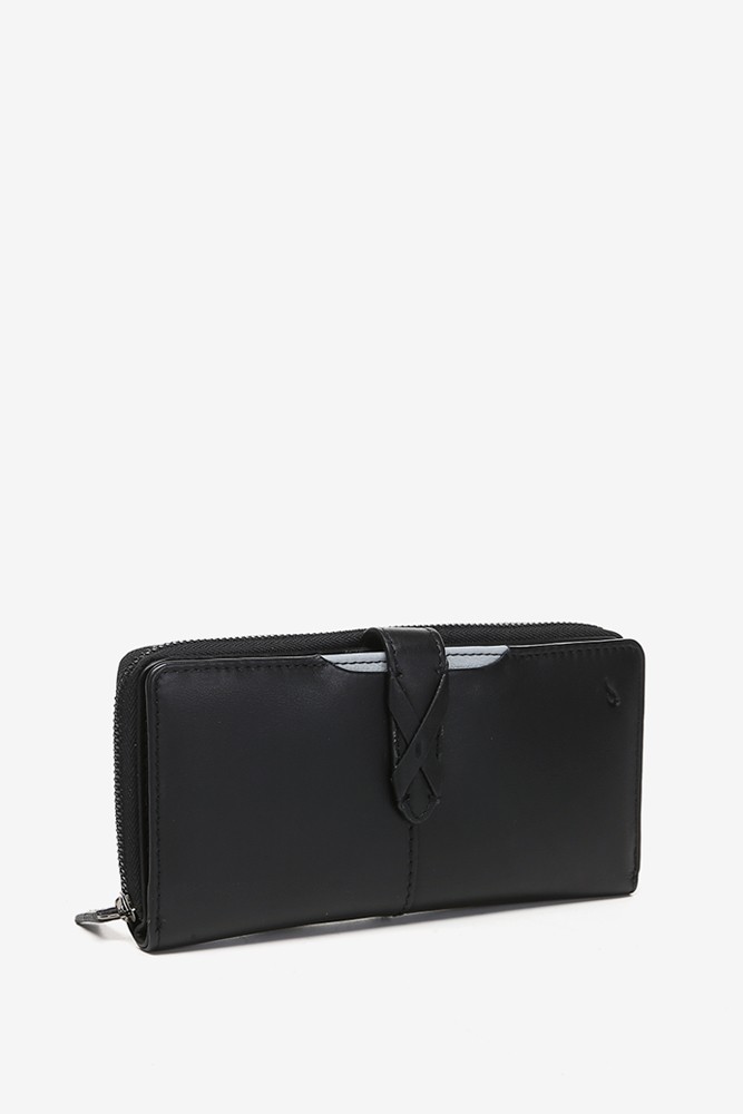 Abbacino Cartera grande en piel negra