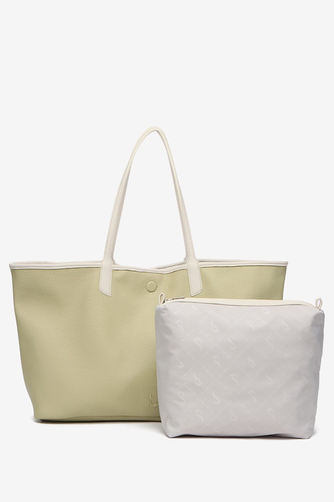 Abbacino Bolso shopper reversible en verde Precios de Black Friday