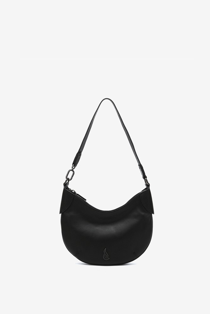 Abbacino Bolso de hombro pequeño en piel negra Devoluciones gratuitas