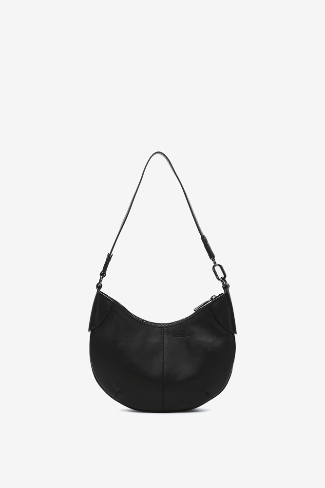 Abbacino Bolso de hombro pequeño en piel negra Devoluciones gratuitas