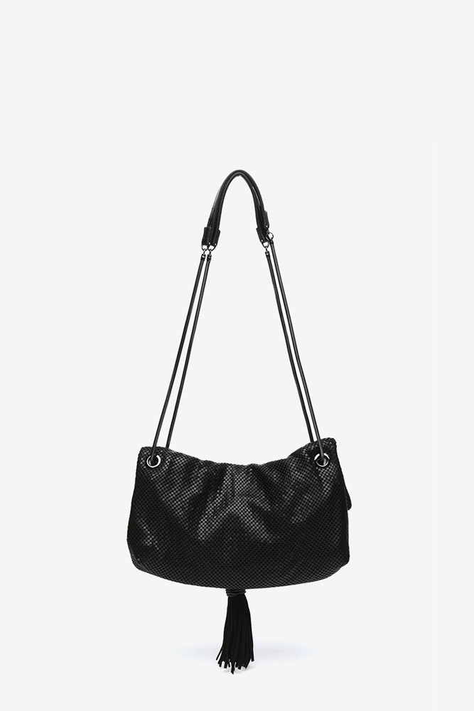 Abbacino Bolso de fiesta en malla metálica negra Outlet
