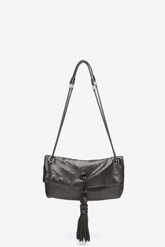 Abbacino Bolso de fiesta en malla metálica plata Outlet online