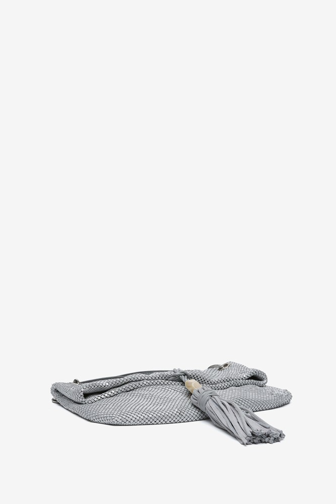 Abbacino Bolso de fiesta en malla metálica blanca Rebajas