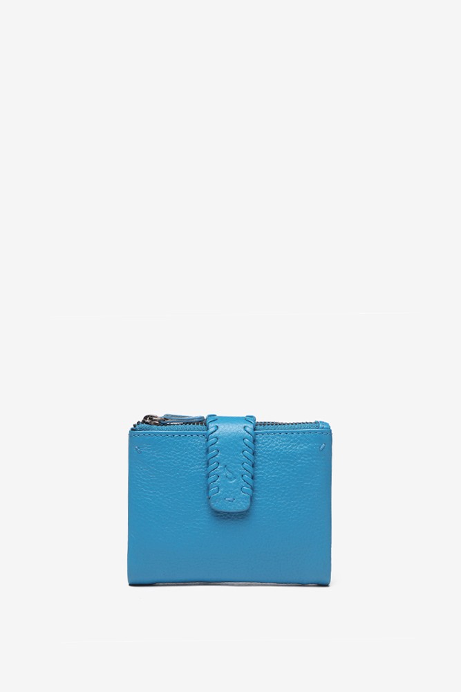 Abbacino Cartera pequeña de piel en azul COMPRAR AHORA