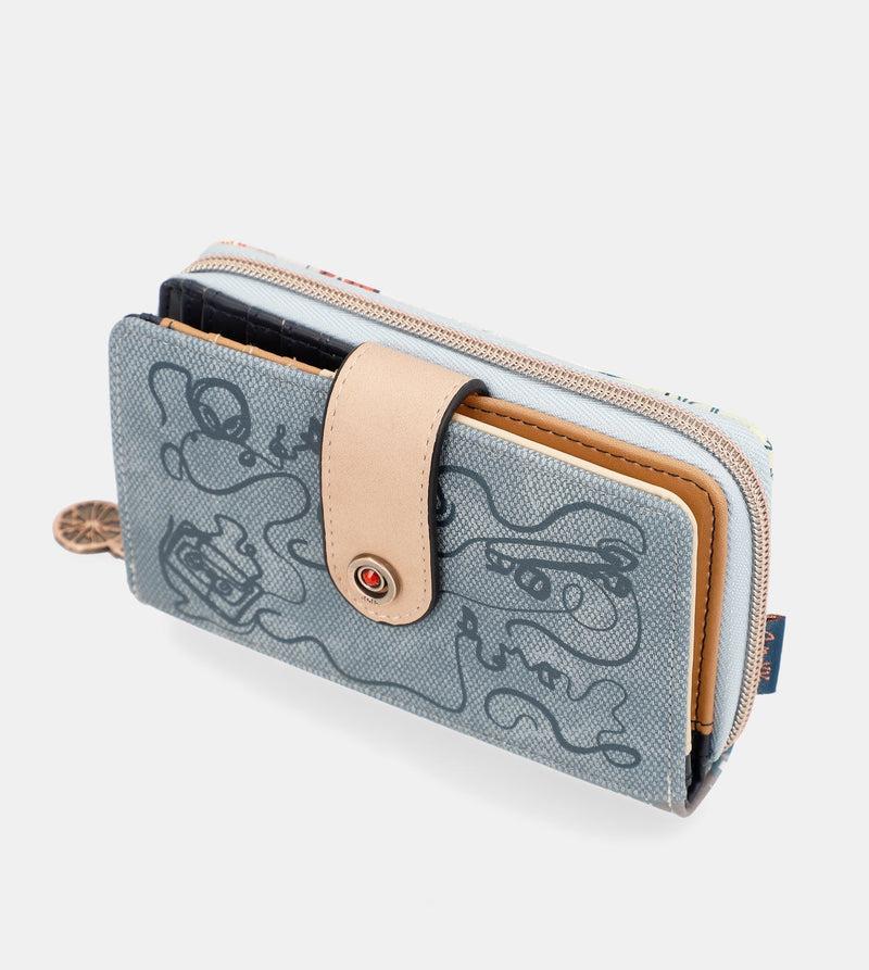 Anekke Fun & Music large printed wallet Anekke Envío gratis