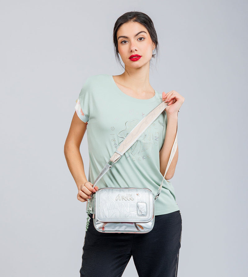 Anekke Oval flap crossbody bag Alma Envío internacional gratuito