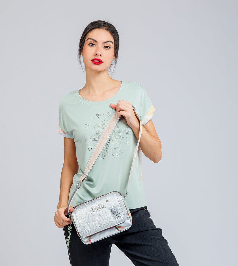 Anekke Oval flap crossbody bag Alma Envío internacional gratuito