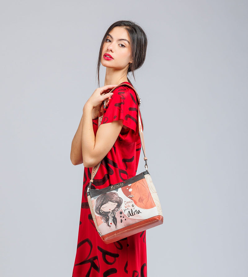 Anekke Crossbody bag with 3 compartments Alma Limitado a 3 días