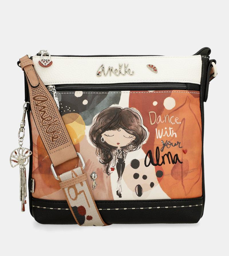 Anekke Crossbody bag with front pocket Alma Ahorra y exporta