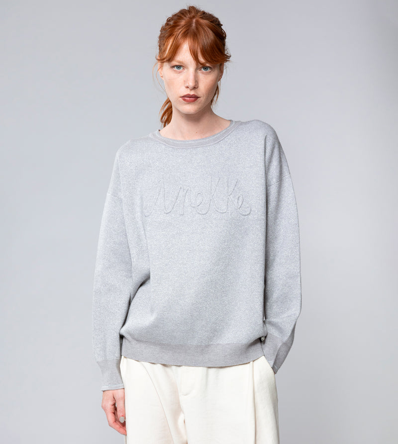 Anekke Gray Contemporary Sweater Tienda de fábrica