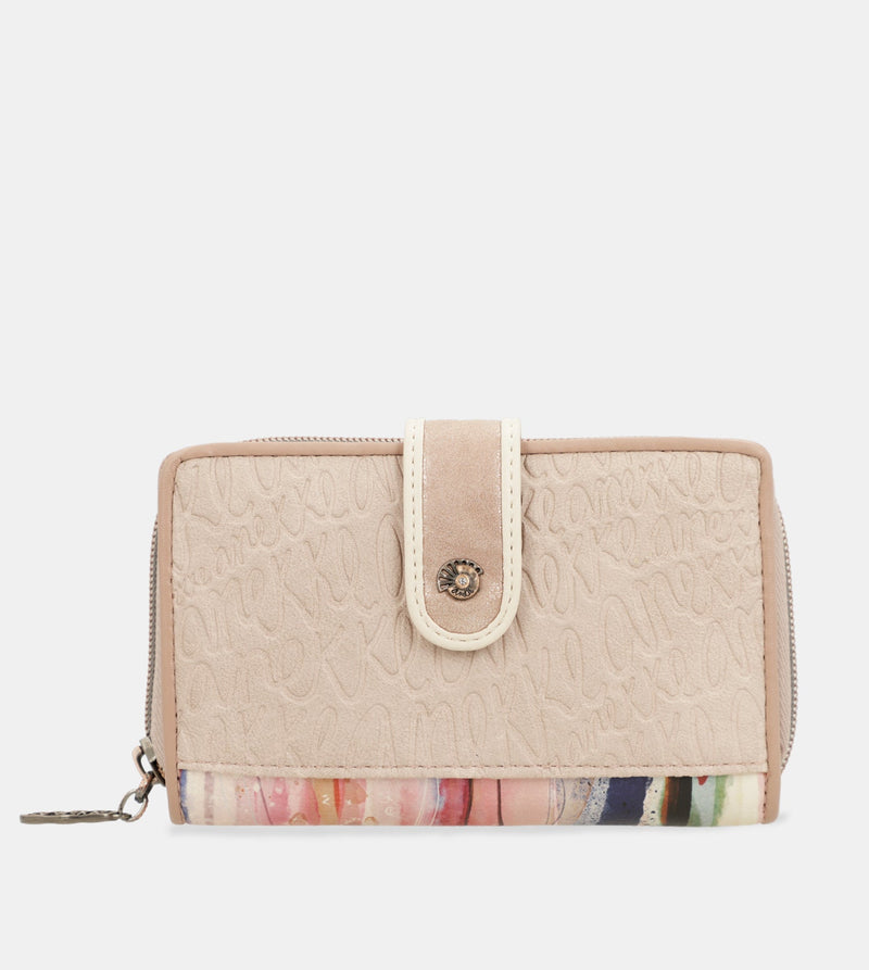 Anekke Studio nude medium RFID wallet Outlet online