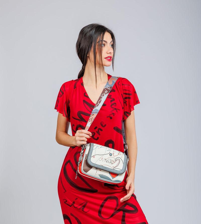 Anekke Oval flap crossbody bag Alma Grandes ahorros