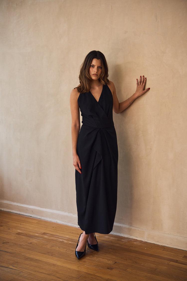 Camille Tokyo Black Dress Grandes descuentos
