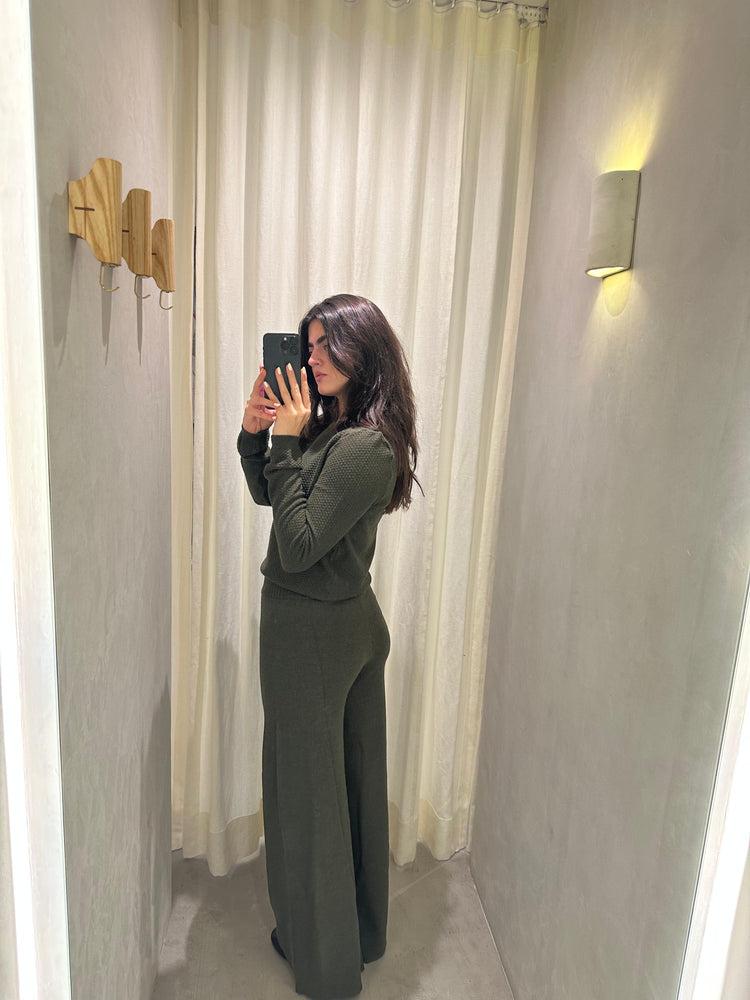 Camille Denver Forest Knitted Pants Ofertas de temporada