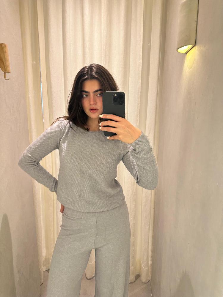 Camille Geneva Grey Sweater Ofertas