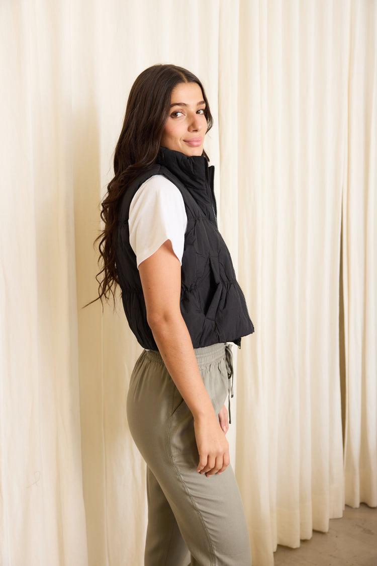 Camille Oslo Black Vest Limitado a 3 días