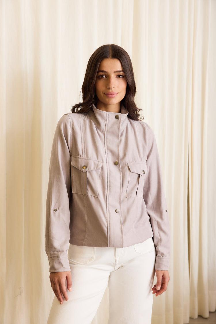 Camille Porto Lilac Jacket Último día