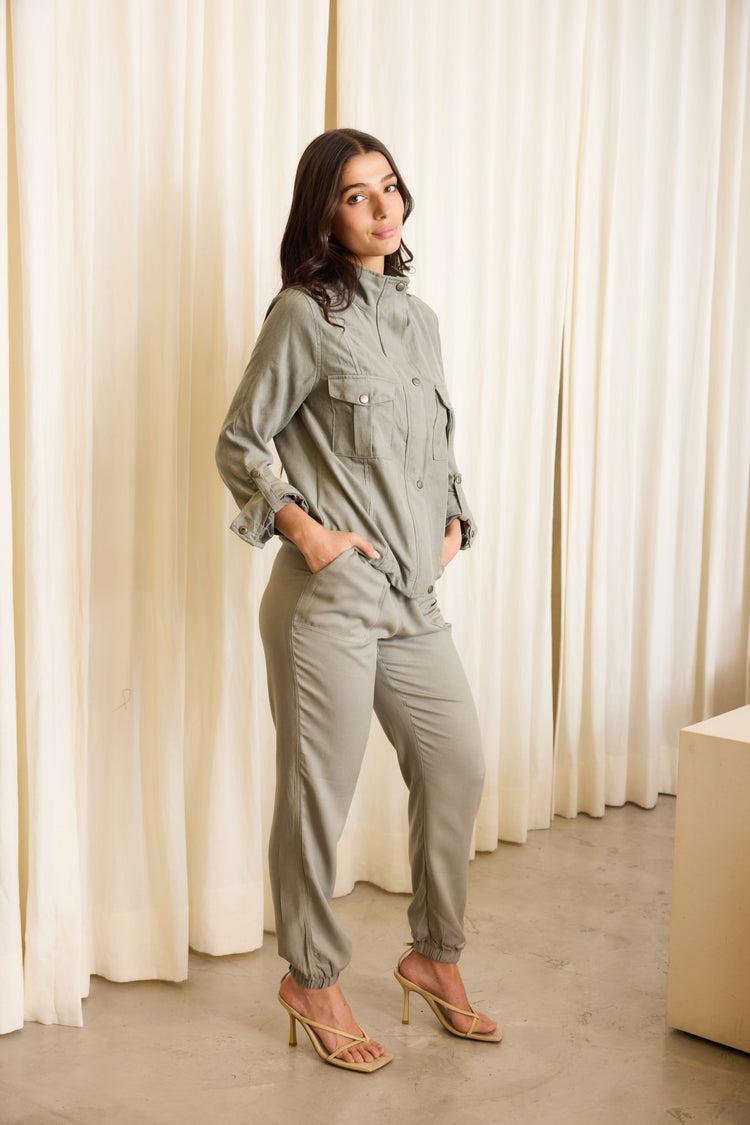 Camille Porto Sage Jacket Precio de fábrica
