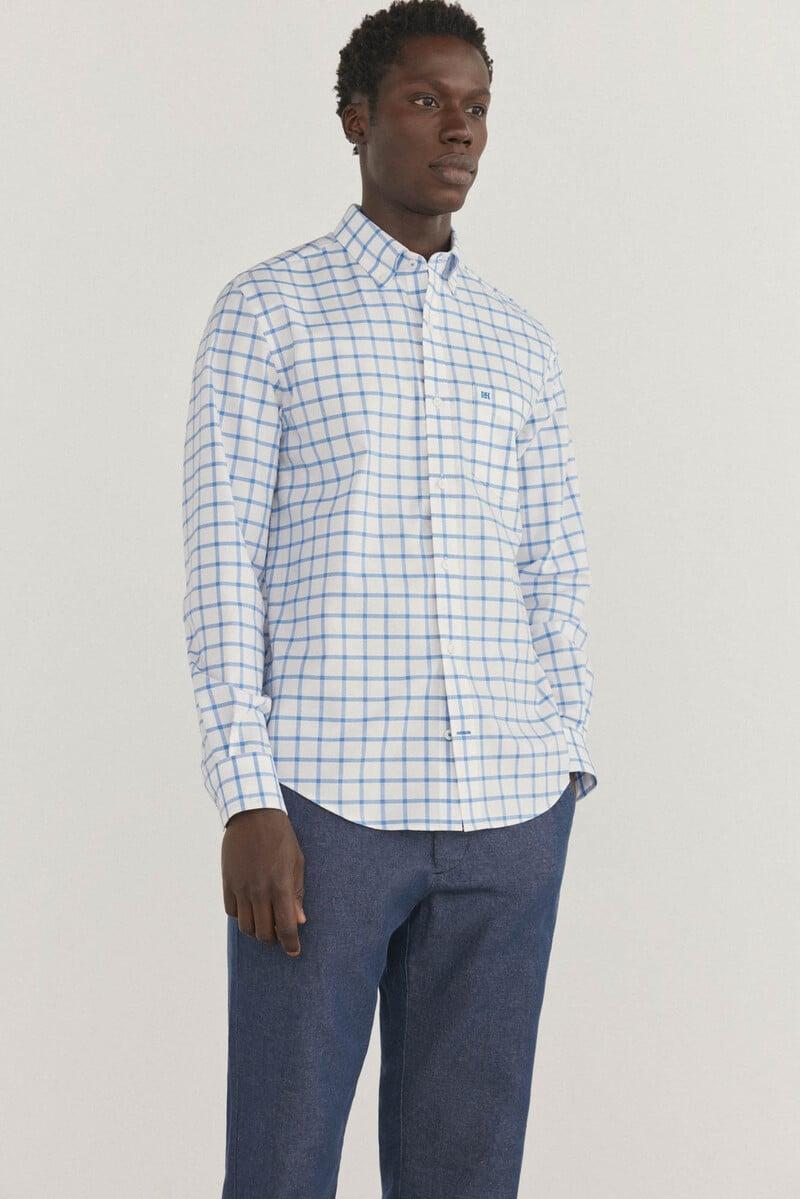 Cortefiel Camisa non iron oxford cuadros Solo queda un día