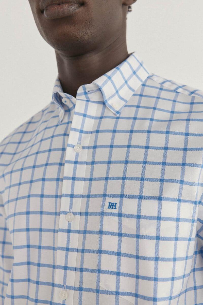 Cortefiel Camisa non iron oxford cuadros Solo queda un día