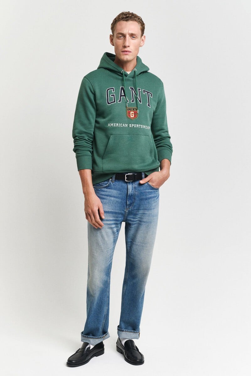 Cortefiel Sudadera con logo