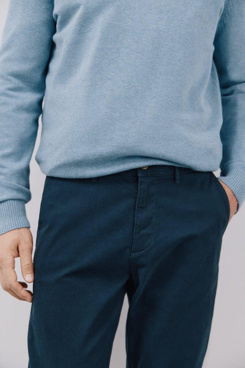Cortefiel Pantalón chino regular fit Última moda