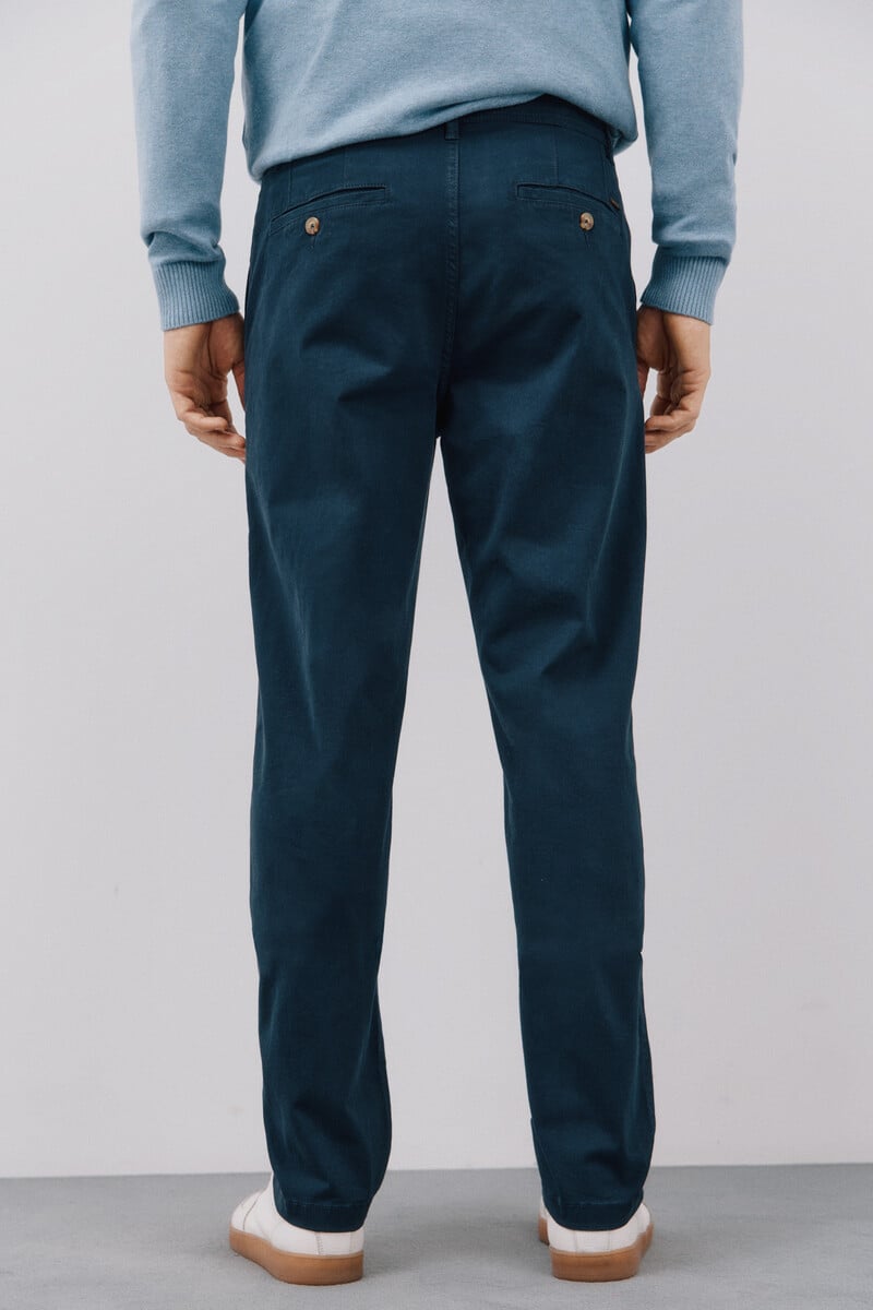 Cortefiel Pantalón chino regular fit Última moda