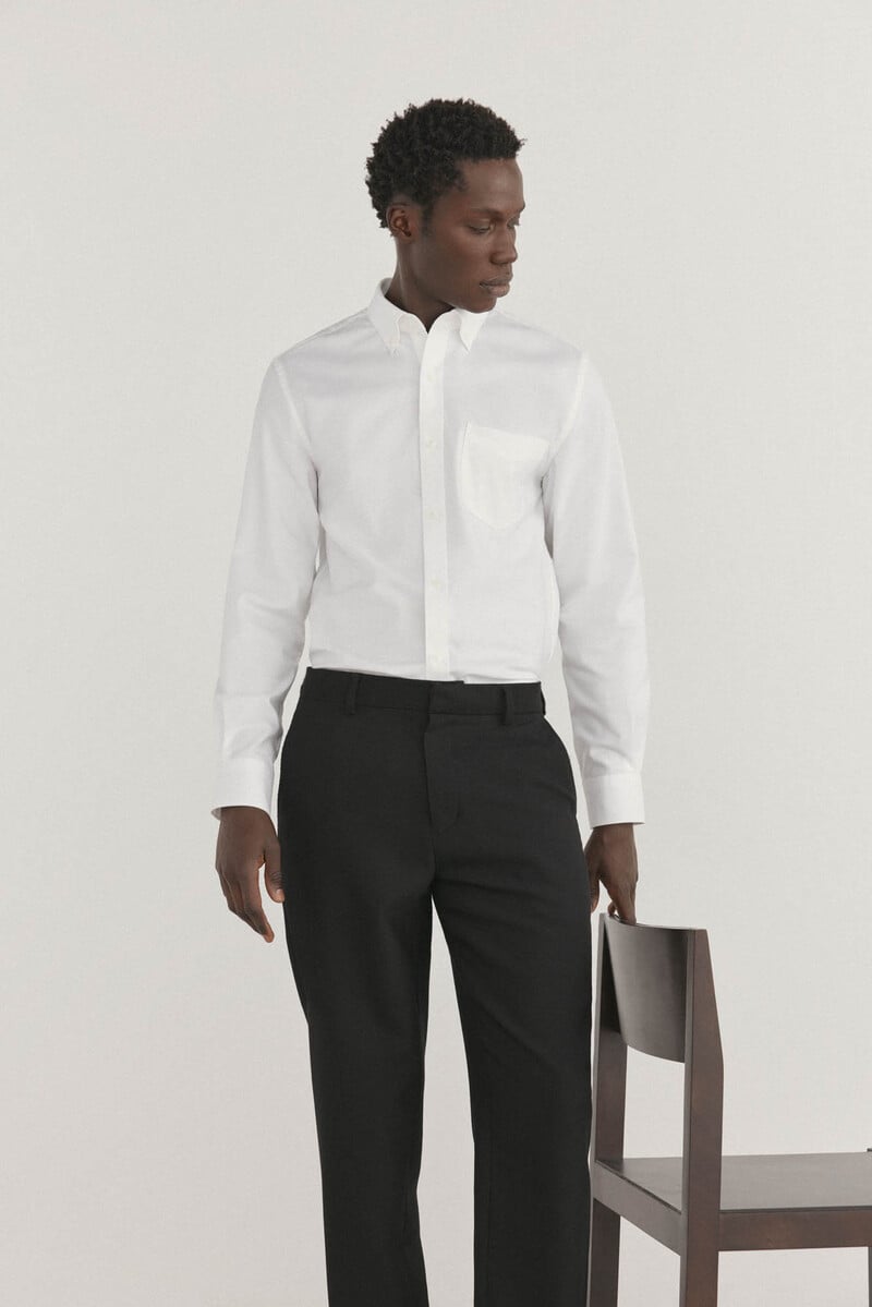 Cortefiel Camisa non iron oxford liso