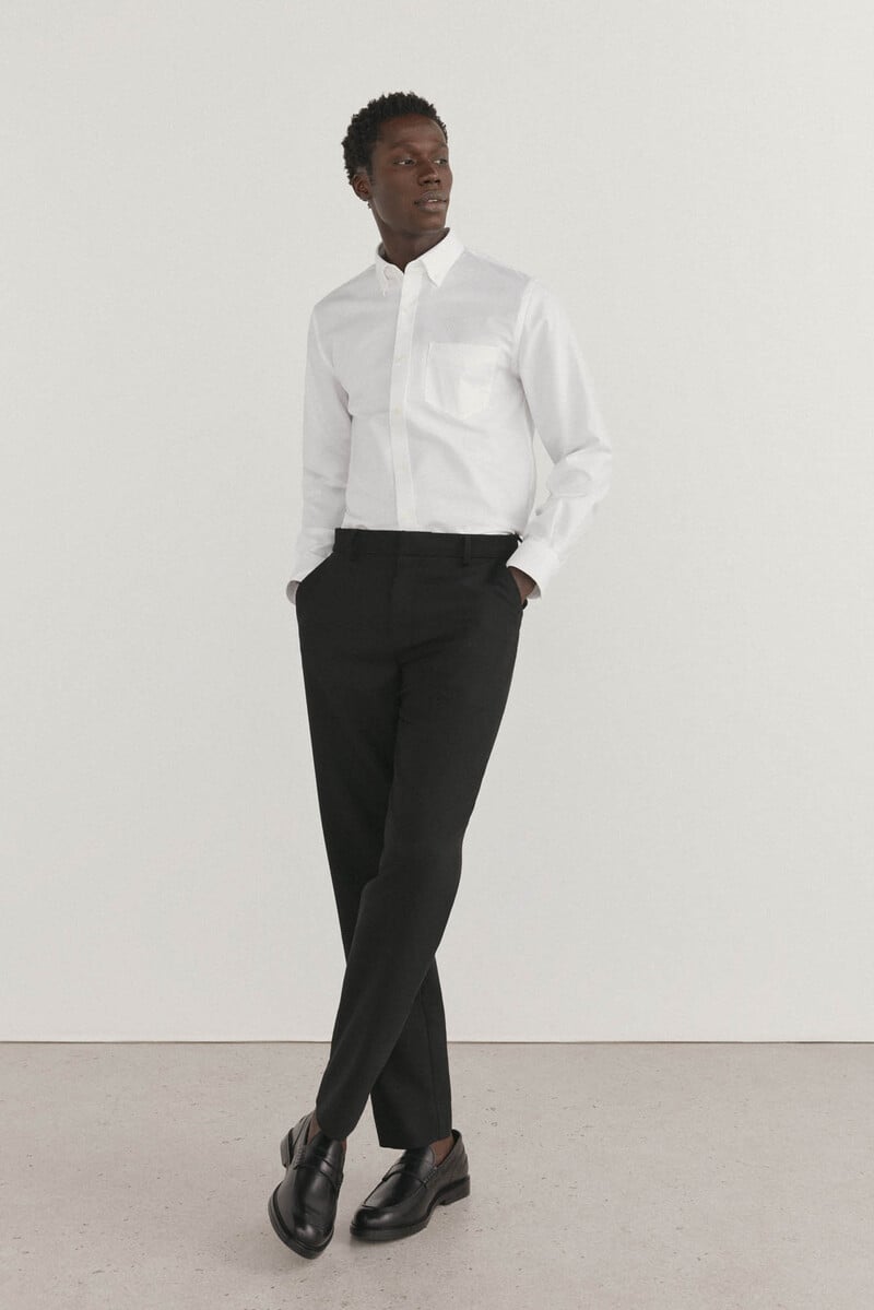 Cortefiel Camisa non iron oxford liso Precio ultrabajo