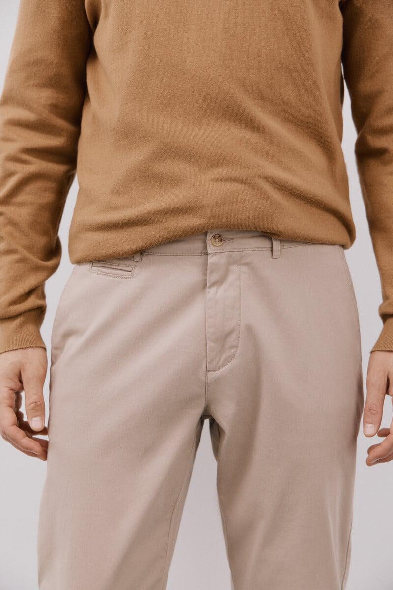 Cortefiel Pantalón chino slim fit En línea