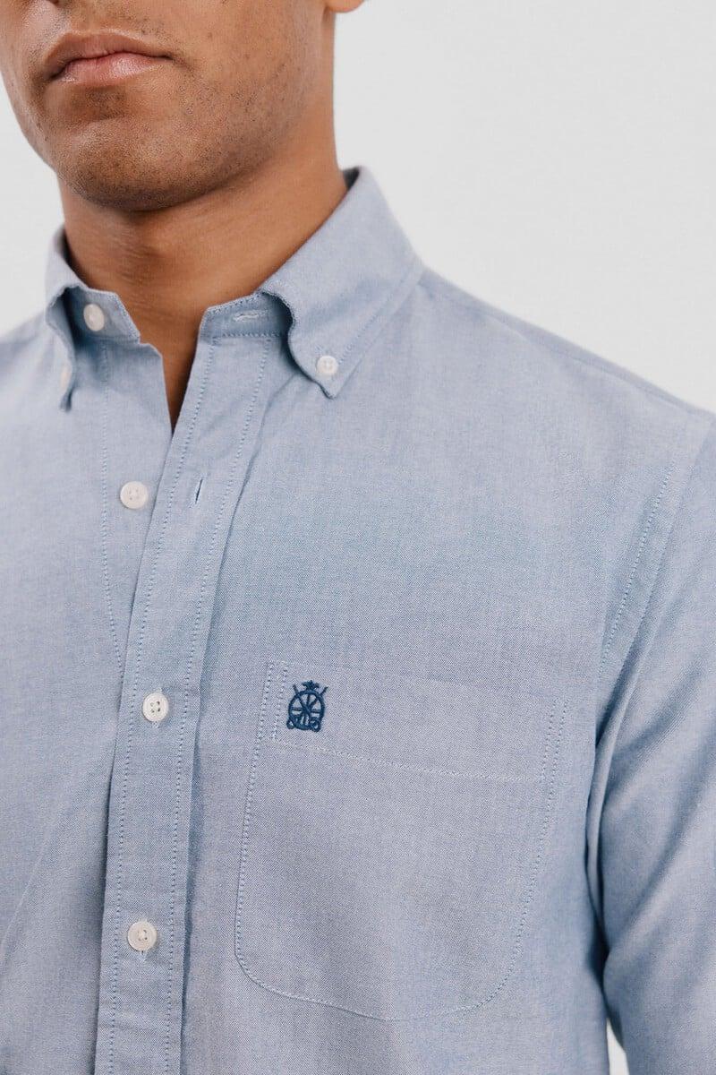 Cortefiel Camisa oxford liso Rebajas