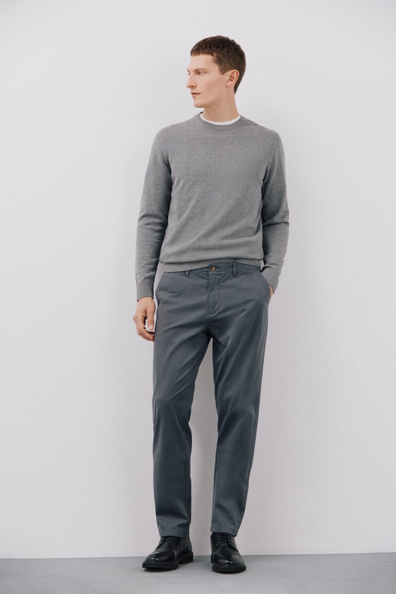 Cortefiel Pantalón chino regular fit En oferta